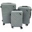 Picture of PhaZZer Luggage 3 Pc Set- Silver