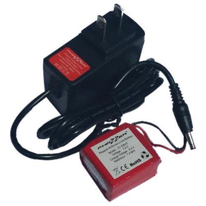 Picture of PhaZZer Enforcer Red Battery and Charger Combo w/ Overcharge Prevention Chip