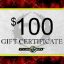 Picture of $100 Gift Certificate