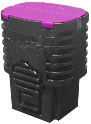 Picture of PhaZZer Pepper Powder Cartridge NEW Design Patent 8' Pink Blast Doors w/Static Guard