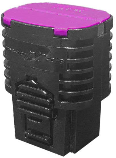 Picture of PhaZZer Pepper Powder Cartridge NEW Design Patent 8' Pink Blast Doors w/Static Guard
